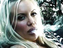 Bridgette Kerkove's Holes Get Deeply Penetrated in Outdoor Gangbang