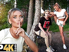 Mommy4K.  Russian Older Malusha Found A Stud With Massive Rod In The Park And Drilled Him In Five Minutes