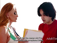 Wendy Raine Bangs Stepson Infactuated By Her Avoiding Accepting College Suggests