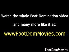 Domina Gives Sexy Footjob