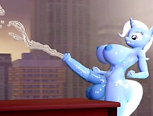 Blue Mlp Futa Trixie Doesnt Get Bored Fucking Her Favorite Sex Toy