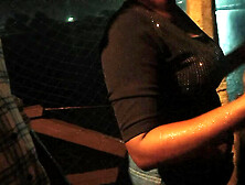 Tamil Aunty Sheela Jackson Outdoor Resort Sex with Stranger - Surprise Cheating Wife Fucked in 4K HD