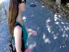 This Big Tit Teen Stranger Loves To Fuck Outdoors