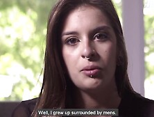 Alt Babe Emilie Martini Sucks A Big Fat Cock & Rides It Good At Audition - AMATEUR EURO