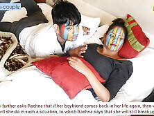 Desi Rachna Becomes Cowgirl And Rides On Ravi