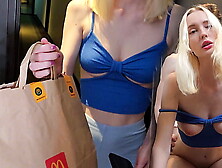 Delivery Whore Messed Up An Order,  So She Was Hammered by a Client