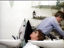 German Hairdresser Pounded in Her Tight Asshole