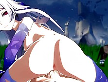 Watch Genshin Impact give a kinky blowjob and fuck in this uncensored hentai