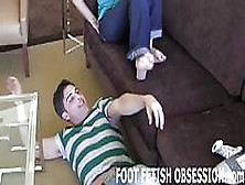 You are going to tongue clean my tiny Asian feet