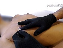 BDSM Torturing Indian girlfriend Nipple : Squeezing and Needle