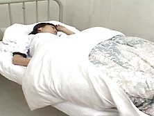 Jap school chick cunt teased taking loaded shaft in dor