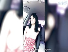 Masturbating Taxi Teen