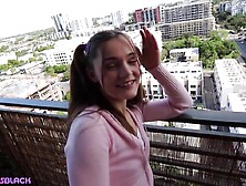 Petite Stepdaughter Caught Banging Her Bbc Dad