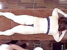 A Very Beautiful And Voluptuous Woman Who Looks Like An Office Lady Came To The Store. She Seemed To Really Like The Oil Massage