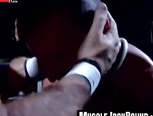 MuscleJockBound. com - Bryce Pierce tugs sexy man's nipples and smacks him