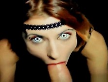 Blowjob POV by Vampire Succubus Halloween Cosplay