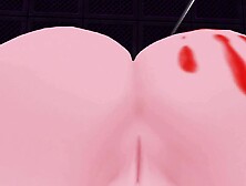 Sexy succubus dancer with a big ass is face sitting on the viewer in POV