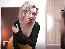 The Seven Realms.  Sex with Gina Again.  She Gives Blowjob Then Raids His Dick While He Sucking Nipple