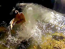 So Hot She Enters Water wearing Dress Gets Dripping Wet EcstasyY