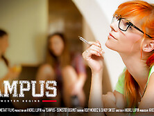 Campus I - Semester Begins - Candy Sweet & Roxy Mendez - SexArt