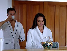 Avi Love & Paige Owens get Alberto's big dick in their tight anal holes