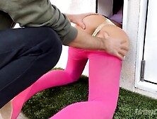 Adriana Chechik - My Mom Got Stuck In The Dog Door