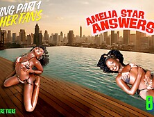Pov: Amelia Star - Teasing Black Girl (African In Thailand)