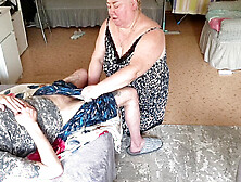 Milf neighbor Zona901 gives a slow,  deep blowjob until I burst