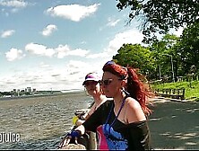 Promo Eighties Chicks love to play starring Memel Wilde and Foxey Mermaid -,