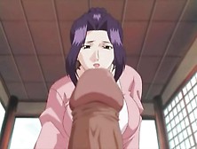 Sexy Handjob From A Beautiful Busty Hentai Girl