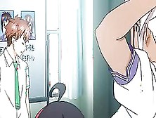 Huge titted hentai babes undressing