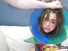 Sexy teenie is taken in ass hole madhouse for pain