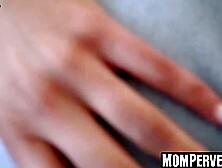 Busty hottie Christiana Cinn worships stepsons big cock