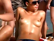 Spying hawt gals on a party beach