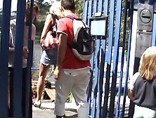 Kathy Sweet in pick up sex video with a couple on a boat