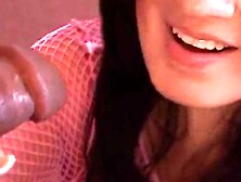 Gabriella Romano Gives Perfect Handjob - Watch Her Make Him Cum Rough