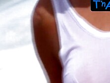 Fernanda Abraao Breasts Scene in Fernanda Abraao Nude Making Of Playboy