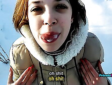 Outdoor oral sex by stepsister russian is my favorite