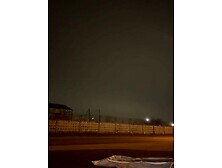 Roadside masturbation and squirt