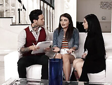 Babysitter Auditions 2 - Adria Rae - Aspen Reign - Aspen rae