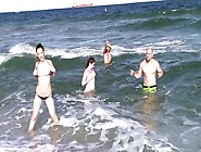 Babes on vacation sharing cock in the bedroom