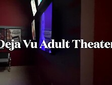 Lexi Mae Takes Stranger Schlong at Adult Theater here in Las Vegas!