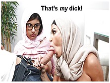 Precious Mia Khalifa and Julianna Vega's step-mom scene