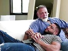 Gunnar Bottoms For Rick And Brock In Anal Threeway (Rick Brock,  Gunnar Stone,  Brock Banks)