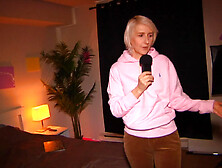 Room tour turned into attractive sex