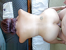 TINY PETITE REDHEAD teen MILF BLOWJOB & DOGGYSTYLE FUCK & CUM MILF STELLA (18+)