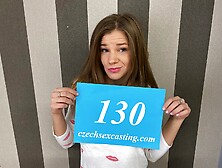 Skinny bitch is all about cock