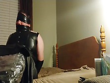 Wakeing Up In Leather And Bondage Crossdresser