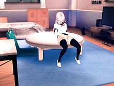 SAKURA MASTURBATION ON TABLE and Gets Extreme Shaking Climax | Asian Cartoon Porn Uncensored NARUT[3d Hentai]