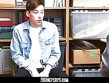 Youngperps - Dumb Twink Criminal Blows A Hung Cop